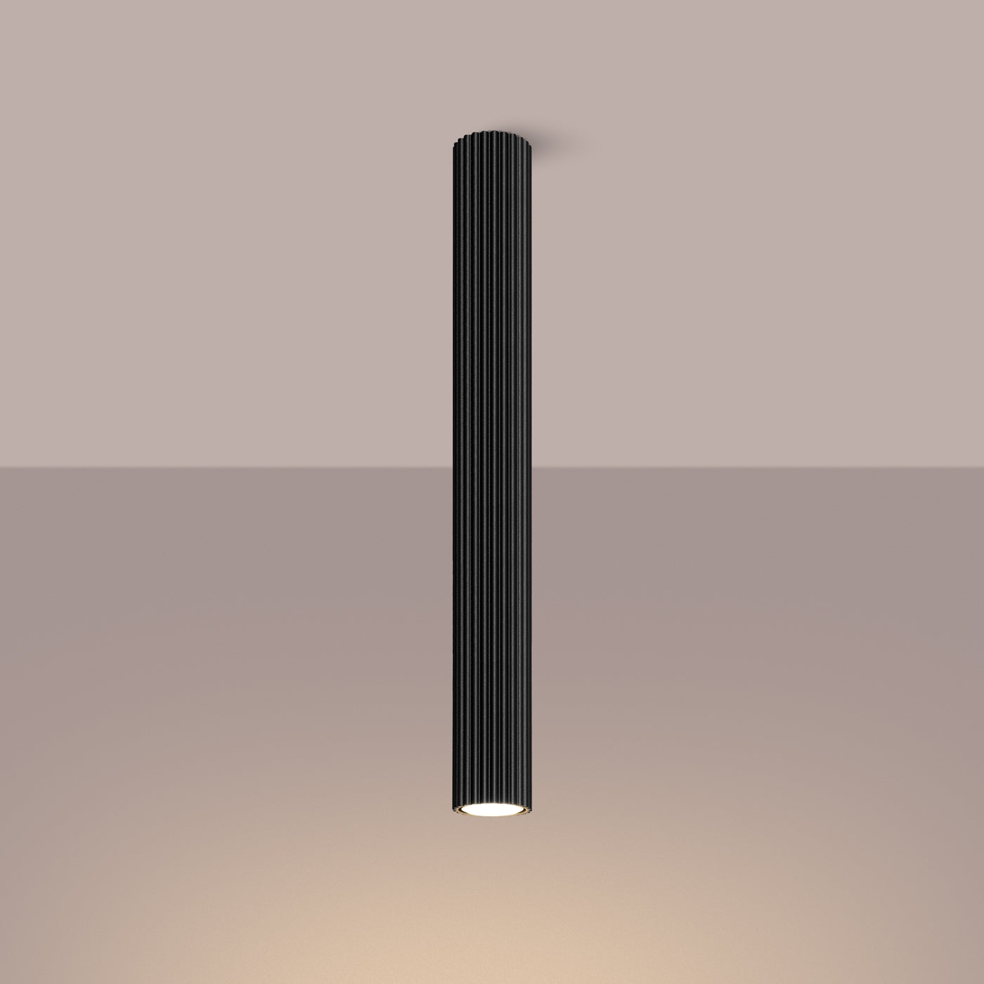 Plafondlamp KARBON 60 zwart