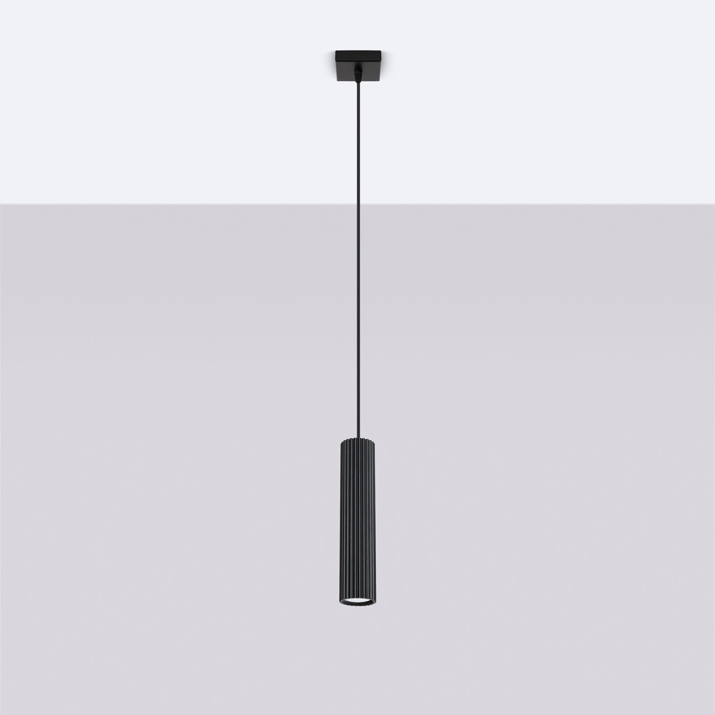 Hanglamp KARBON 1 zwart