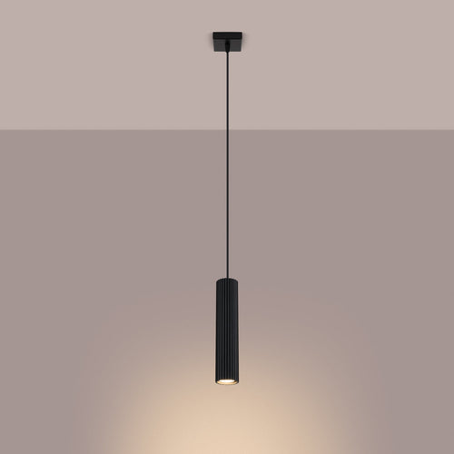 Hanglamp KARBON 1 zwart