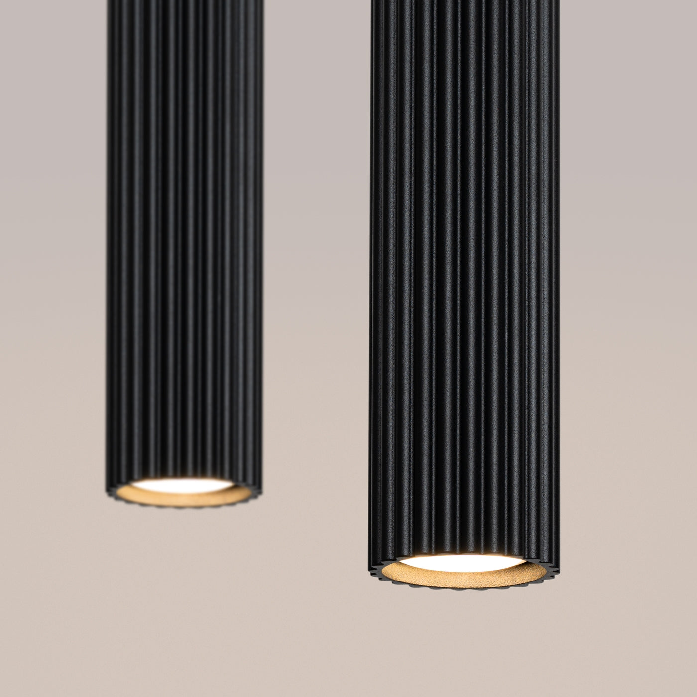 Hanglamp KARBON 2 zwart