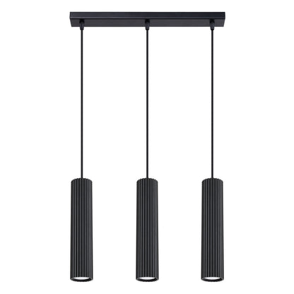 Hanglamp KARBON 3L zwart