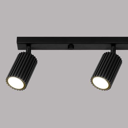 Plafondlamp KARBON 4L zwart