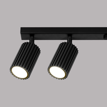 Plafondlamp KARBON 6L zwart