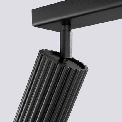 Plafondlamp KARBON 6L zwart
