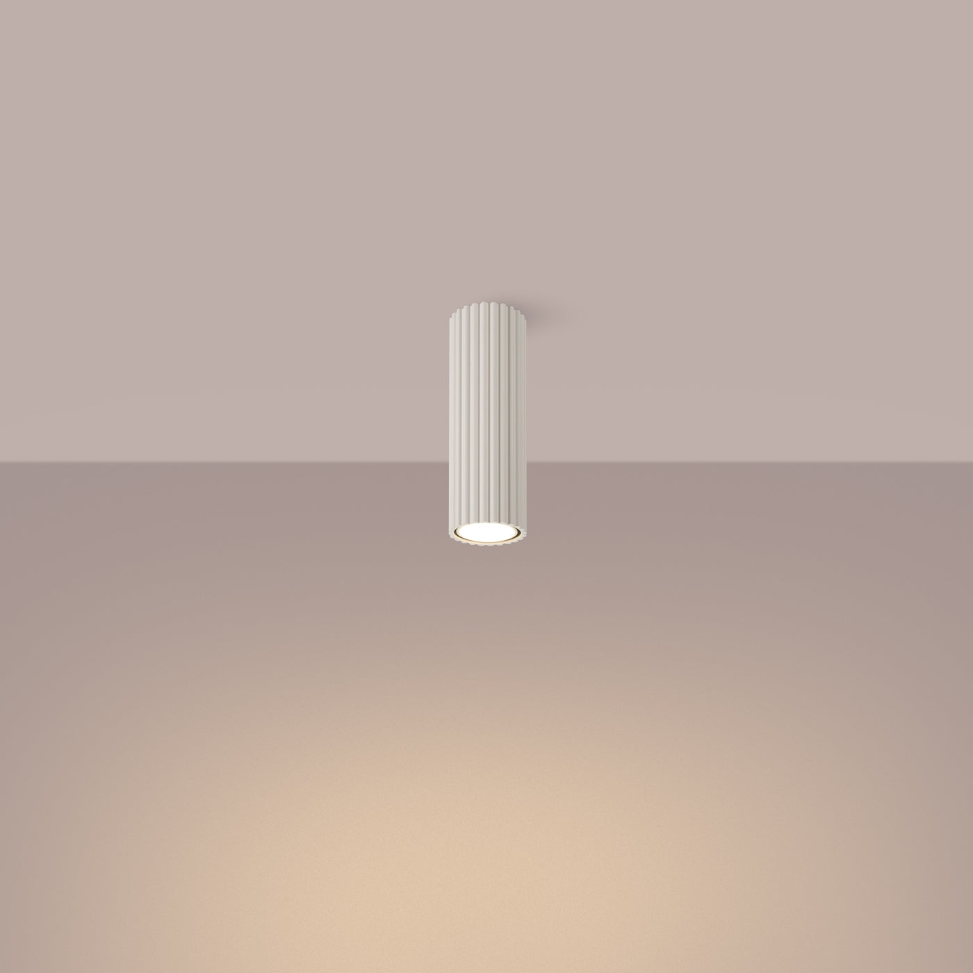 Plafondlamp KARBON 20 beige