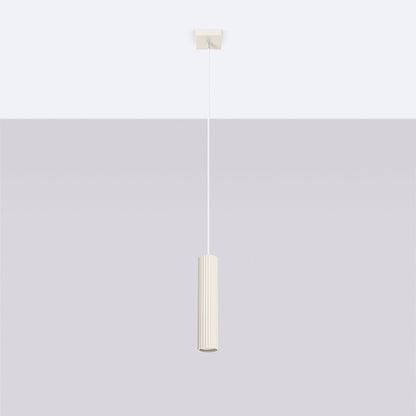 Hanglamp KARBON 1 beige