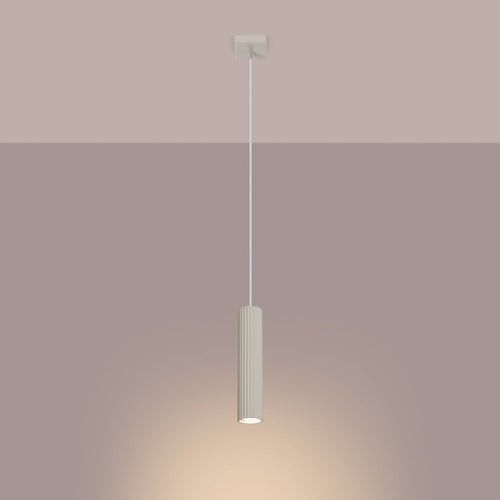 Hanglamp KARBON 1 beige