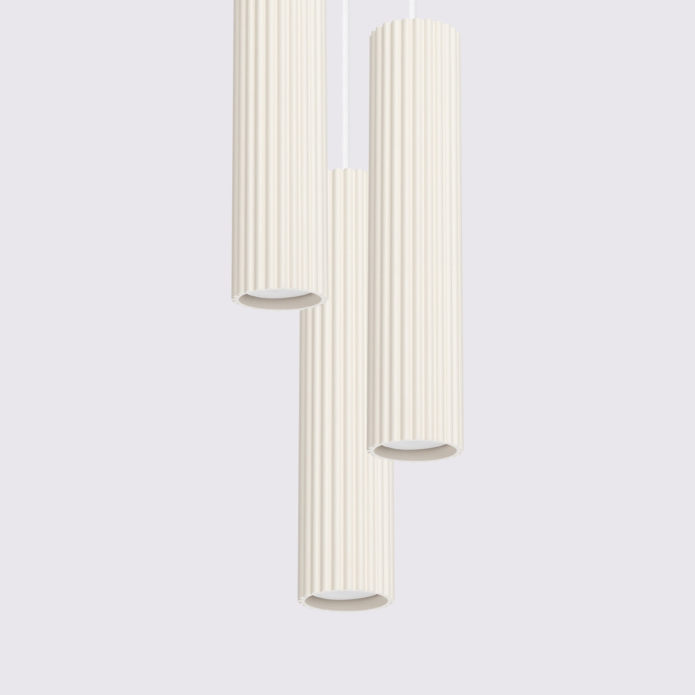 Hanglamp KARBON 3P beige