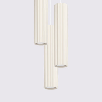 Hanglamp KARBON 3P beige