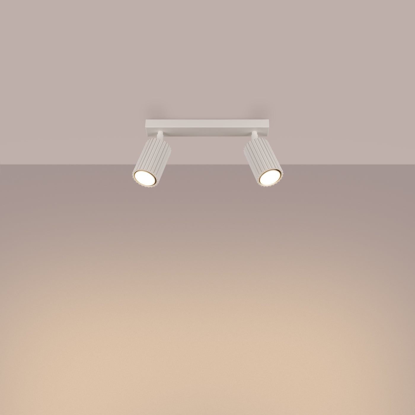 Plafondlamp KARBON 2 beige
