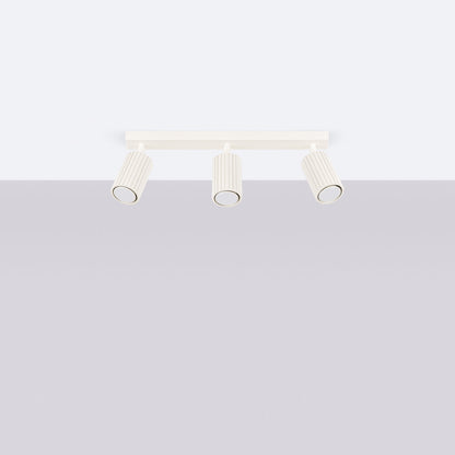 Plafondlamp KARBON 3L beige