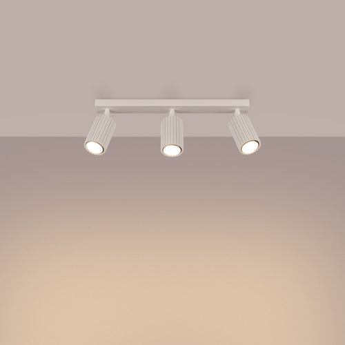 Plafondlamp KARBON 3L beige