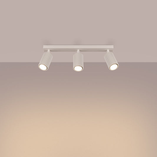 Plafondlamp KARBON 3L beige