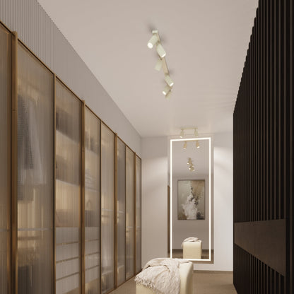Plafondlamp KARBON 4 beige