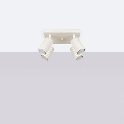 Plafondlamp KARBON 4 beige