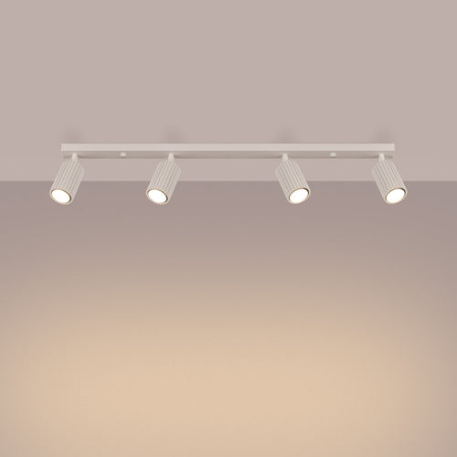 Plafondlamp KARBON 4L beige