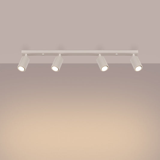 Plafondlamp KARBON 4L beige