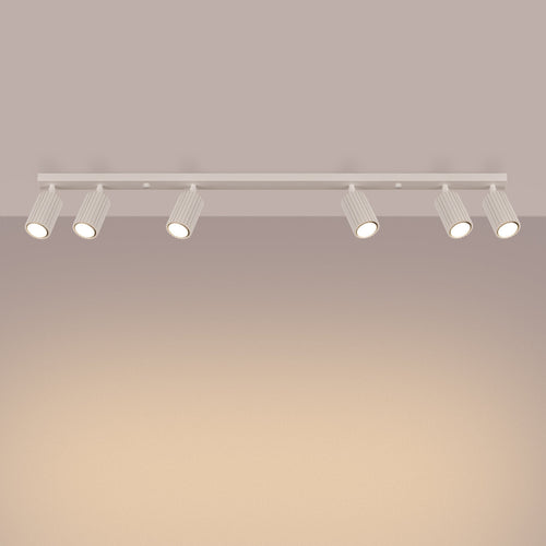 Plafondlamp KARBON 6L beige