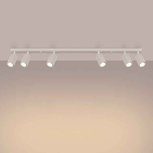 Plafondlamp KARBON 6L beige