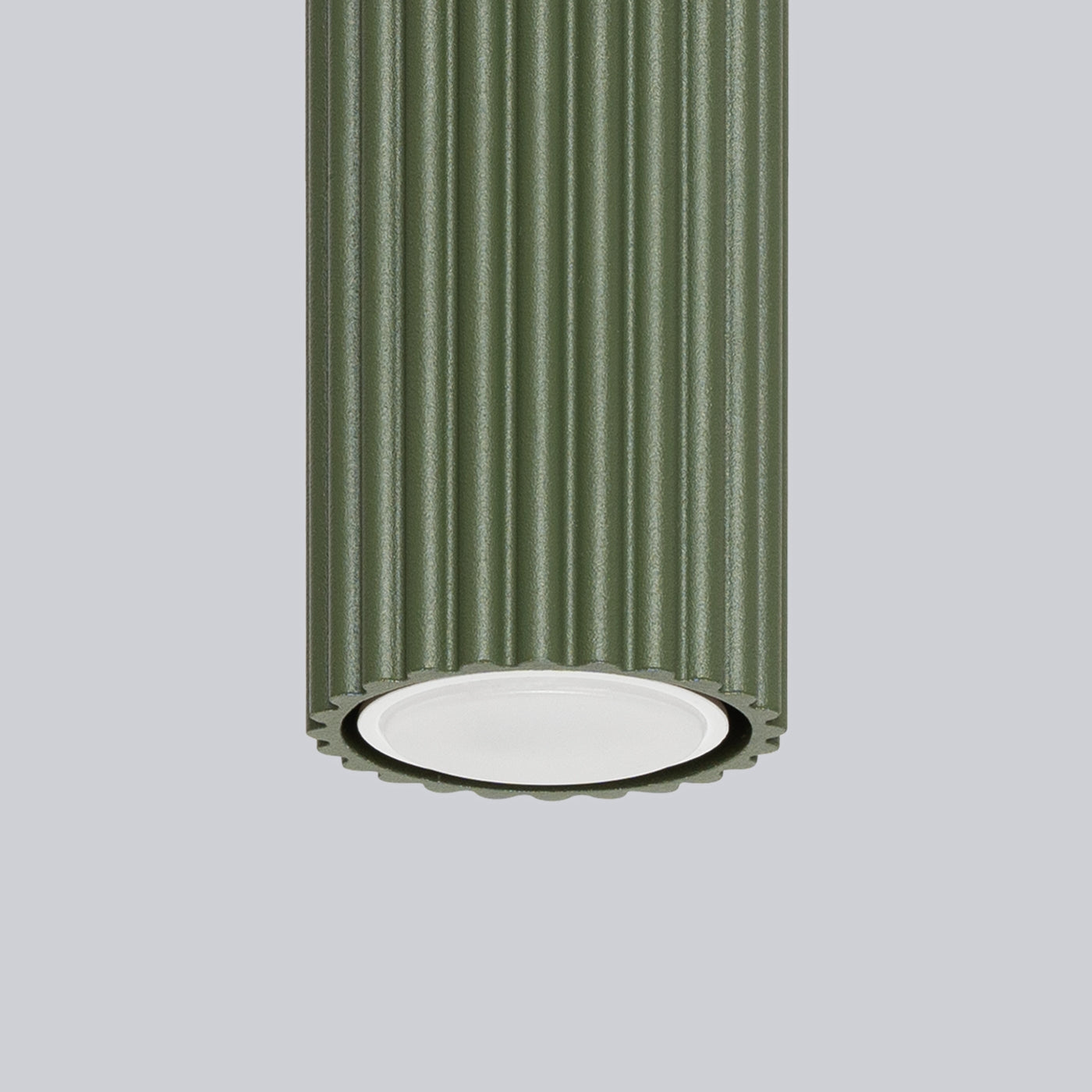 Plafondlamp KARBON 10 olijfgroen