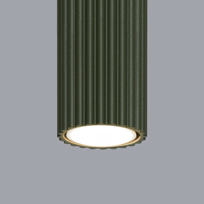 Plafondlamp KARBON 40 olijfgroen