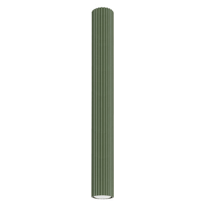 Plafondlamp KARBON 60 olijfgroen