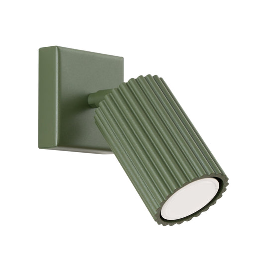 Wandlamp KARBON olijfgroen