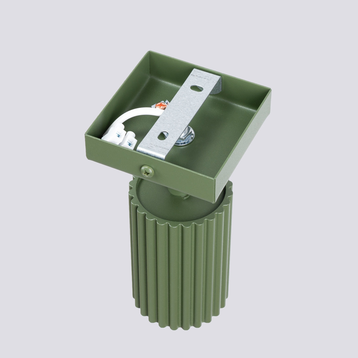 Wandlamp KARBON olijfgroen