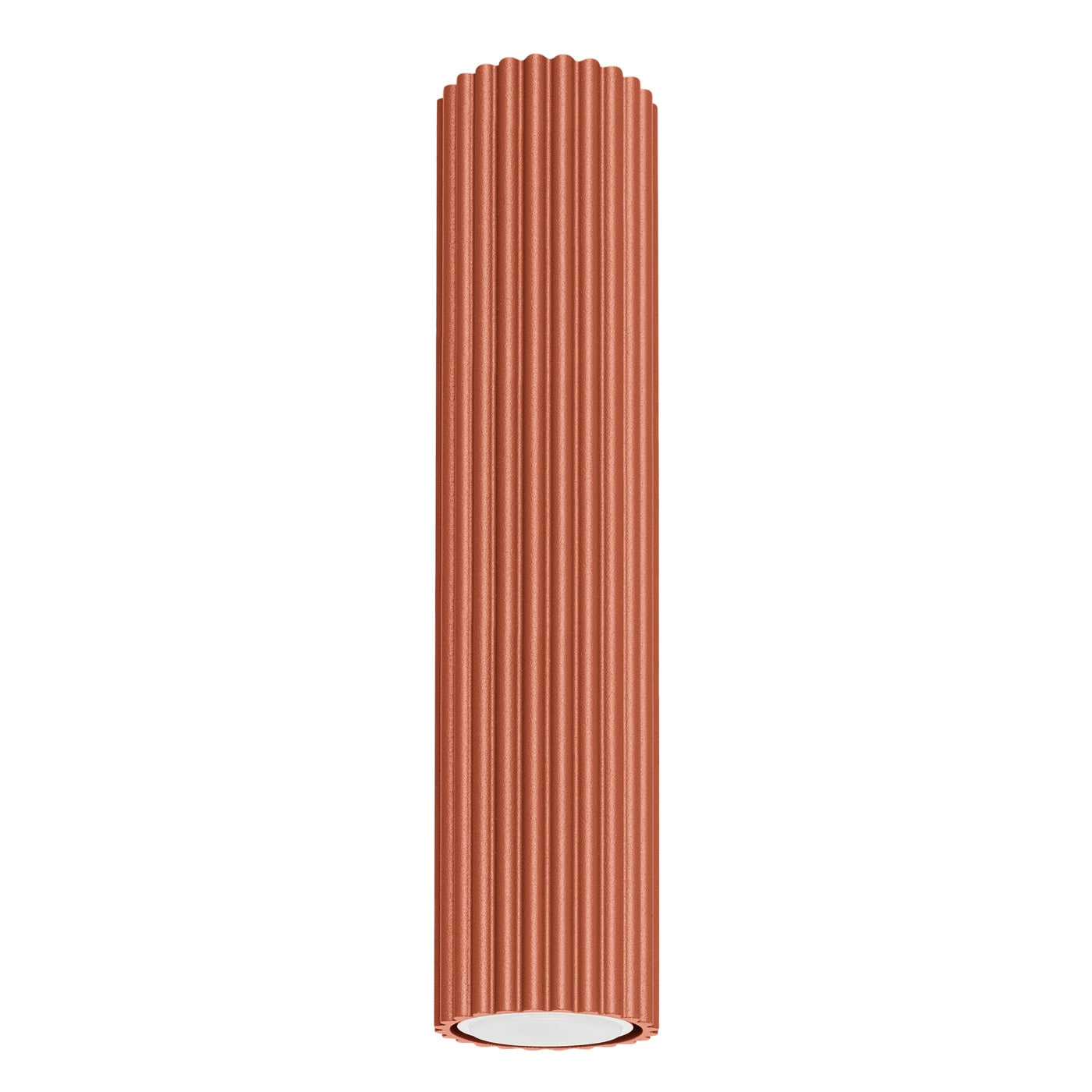 Plafondlamp KARBON 30 rood oker