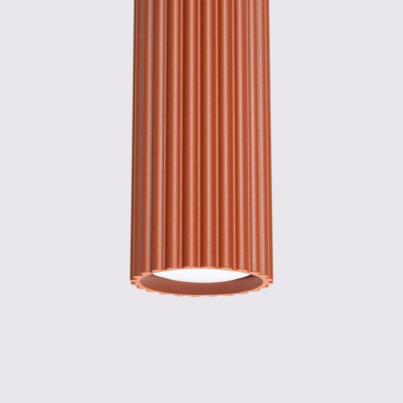 Hanglamp KARBON 1 rood oker