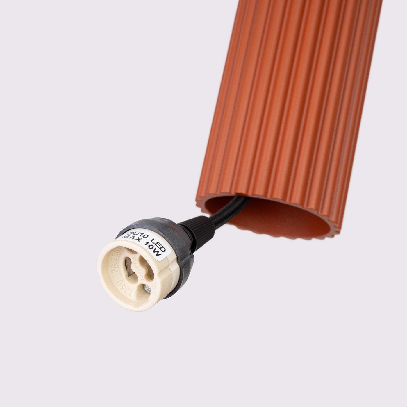 Hanglamp KARBON 2 rood oker