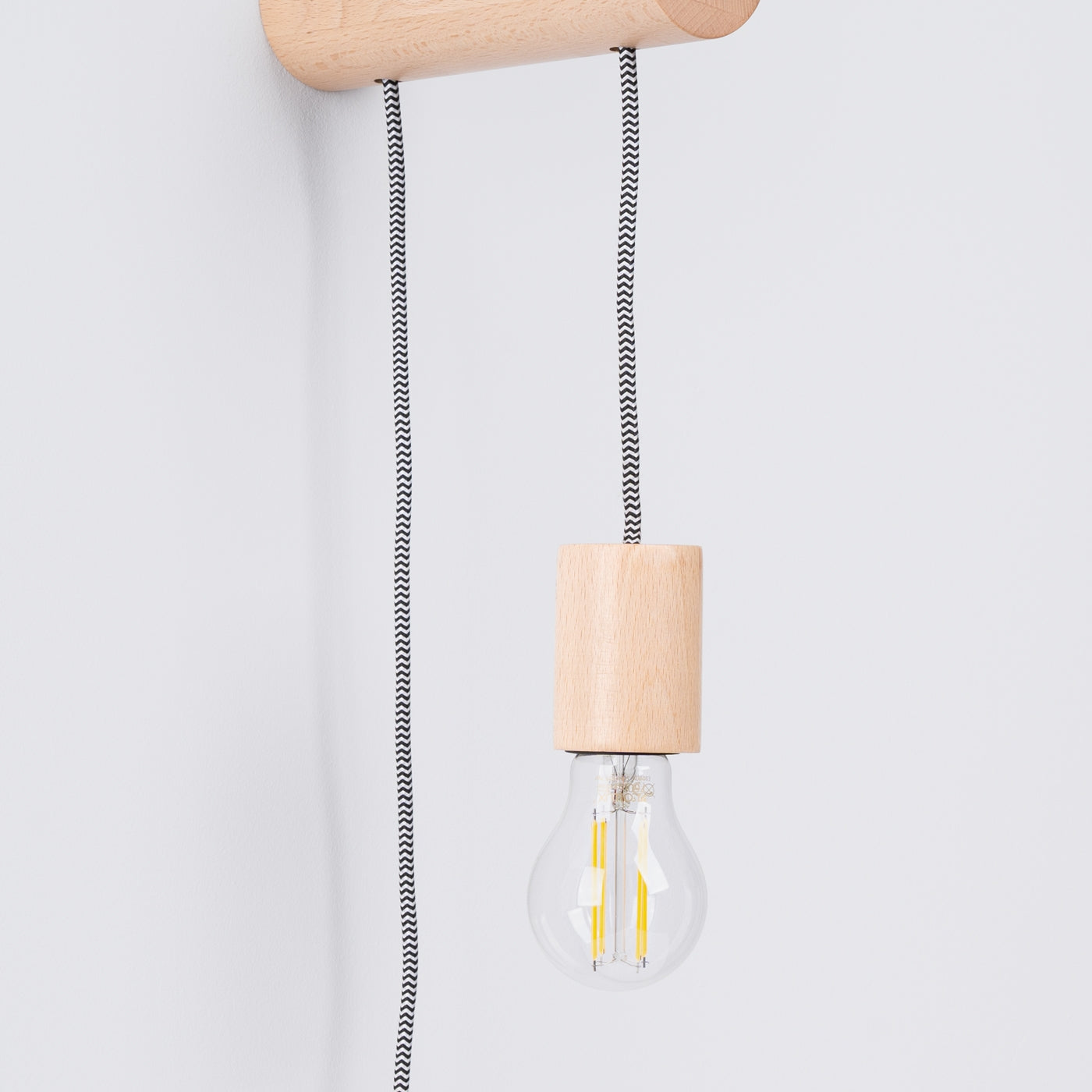 Wandlamp NIMBI E27 met schakelaar