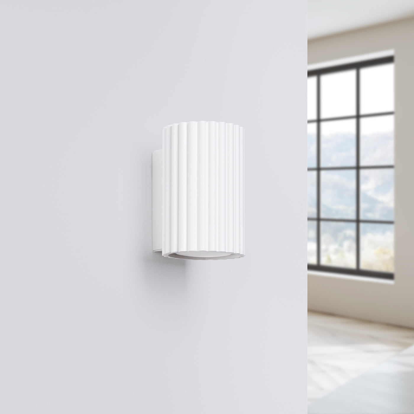Wandlamp KARBON 10 wit