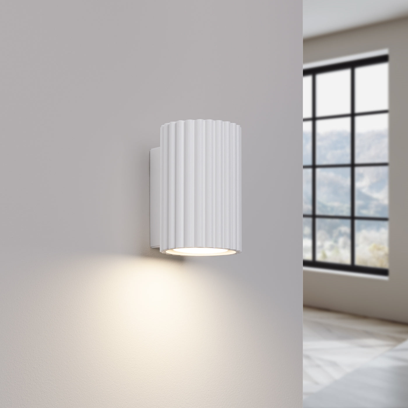 Wandlamp KARBON 10 wit