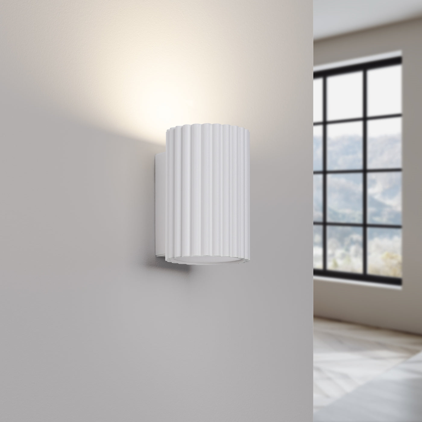 Wandlamp KARBON 10 wit