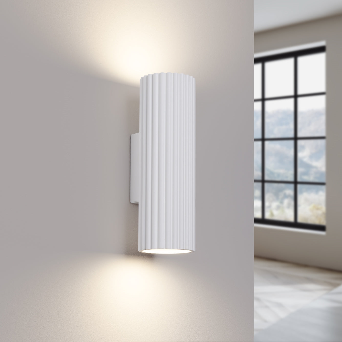 Wandlamp KARBON 20 wit