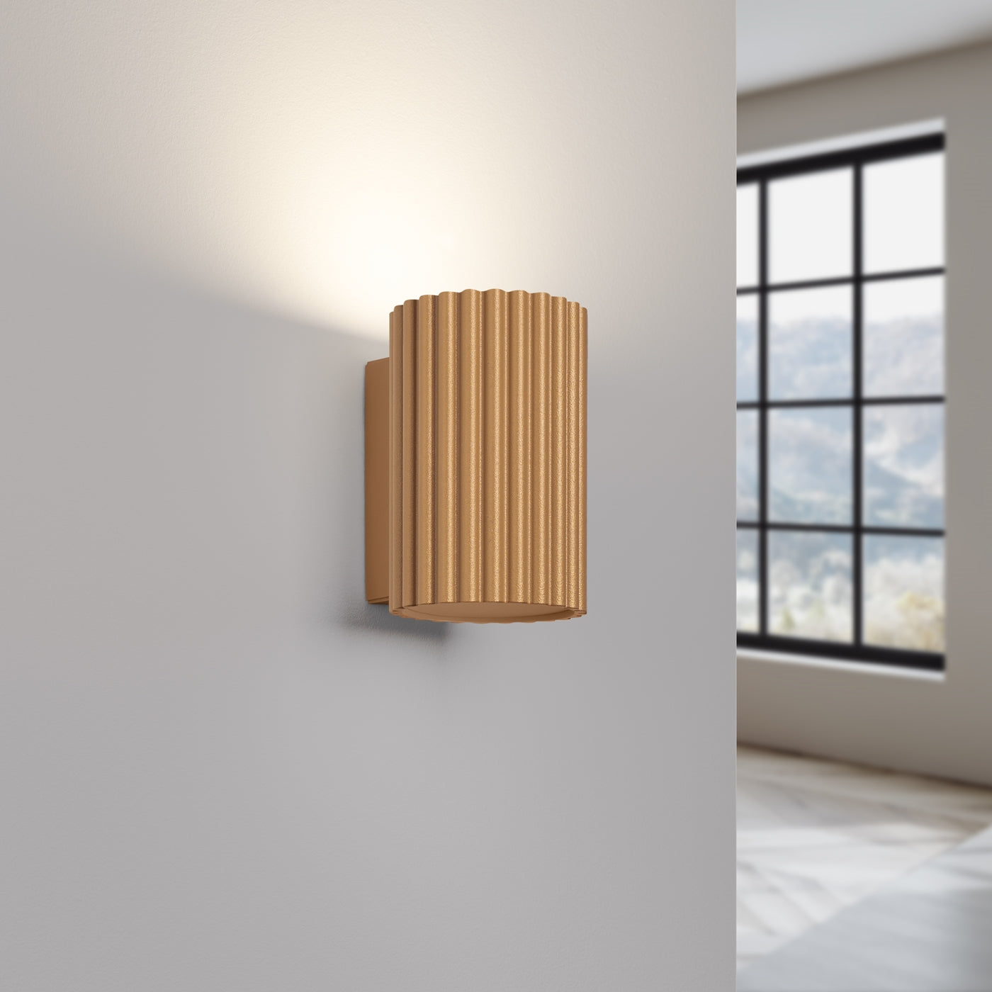 Wandlamp KARBON 10 goud