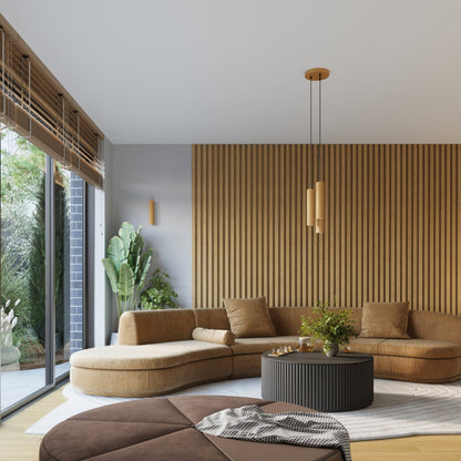 Wandlamp KARBON 20 goud