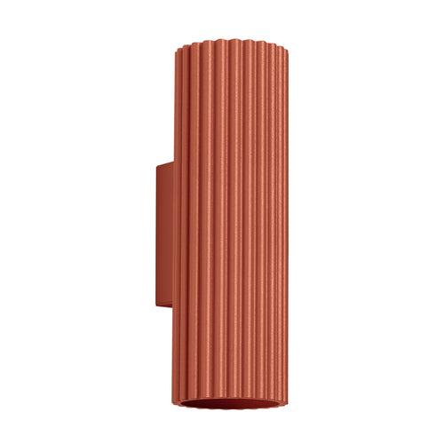 Wandlamp KARBON 20 rood oker