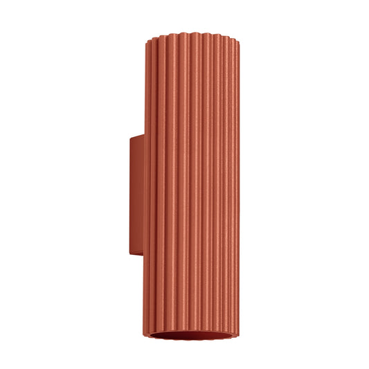 Wandlamp KARBON 20 rood oker