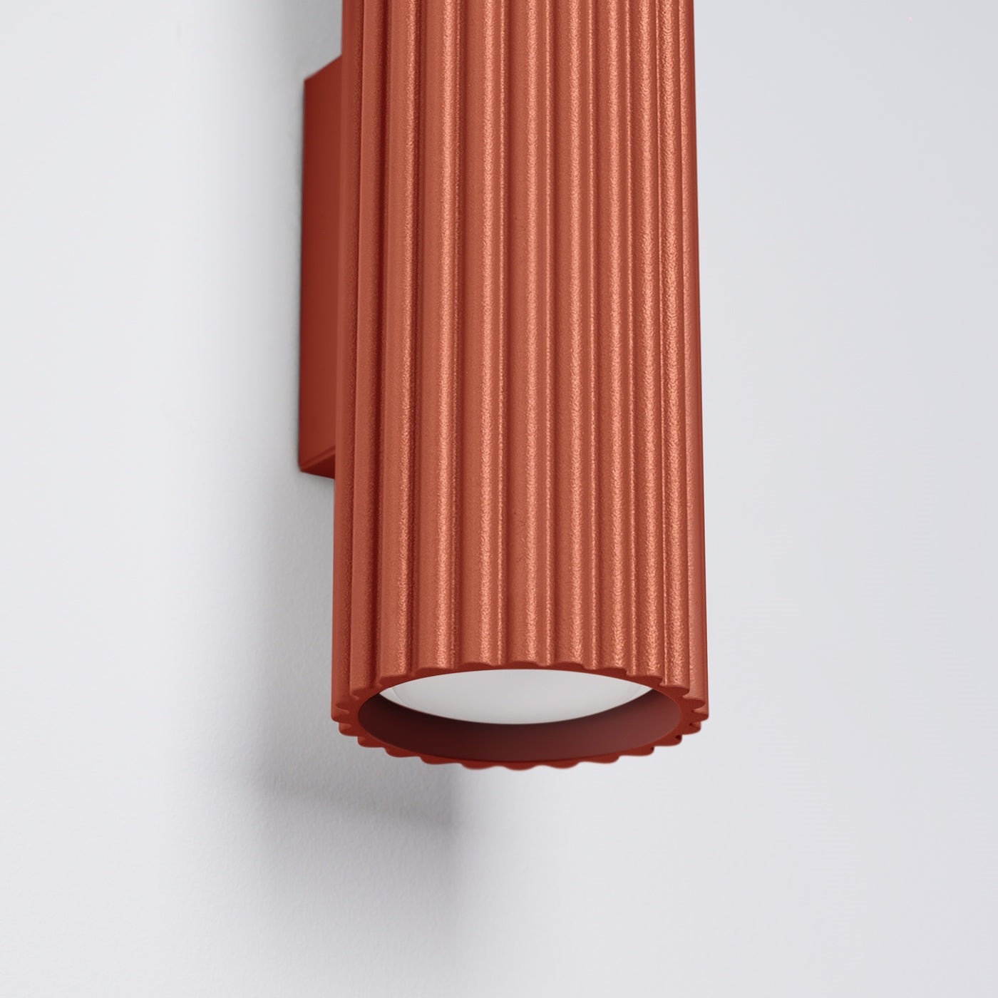 Wandlamp KARBON 20 rood oker