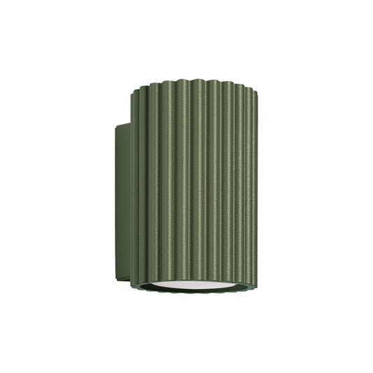 Wandlamp KARBON 10 olijfgroen