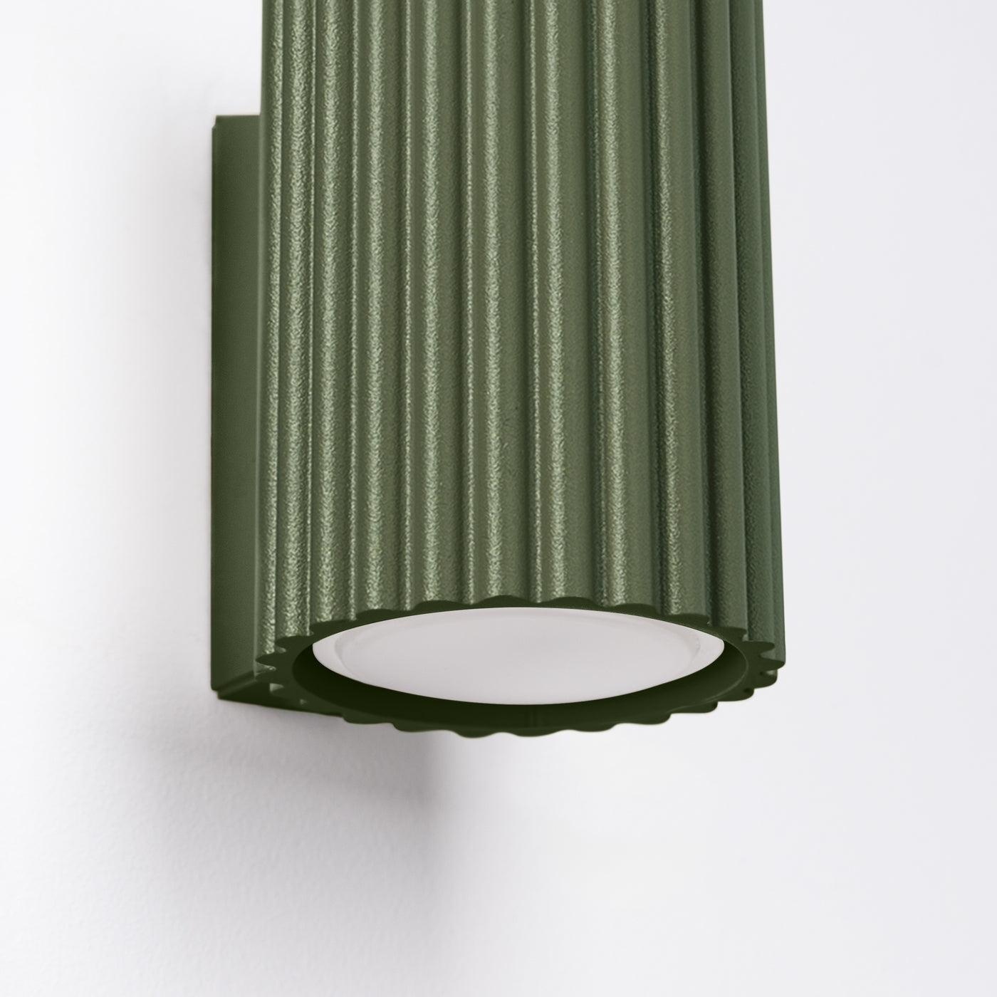 Wandlamp KARBON 10 olijfgroen