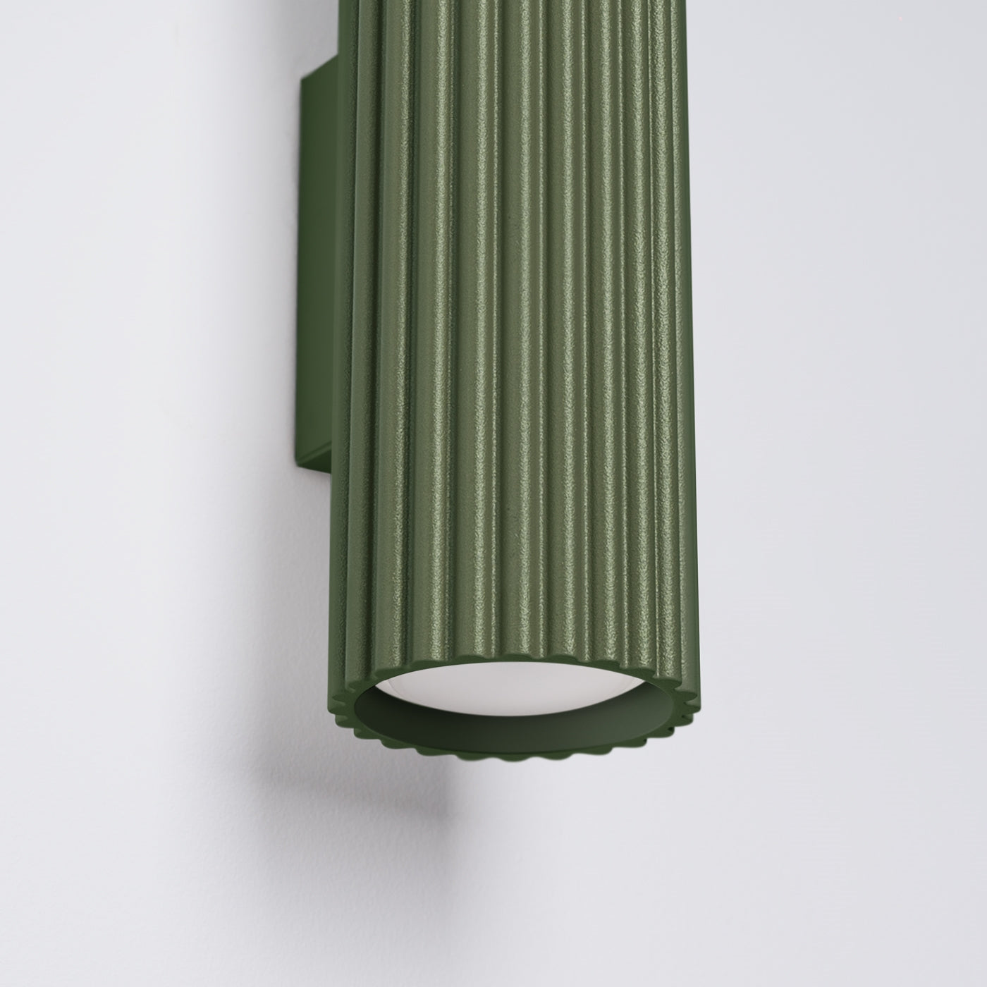 Wandlamp KARBON 20 olijfgroen