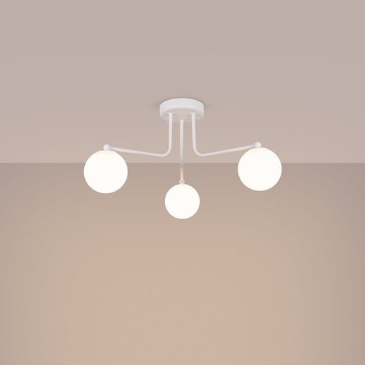 Tijdloze witte Kroonluchter ASTRAL 3