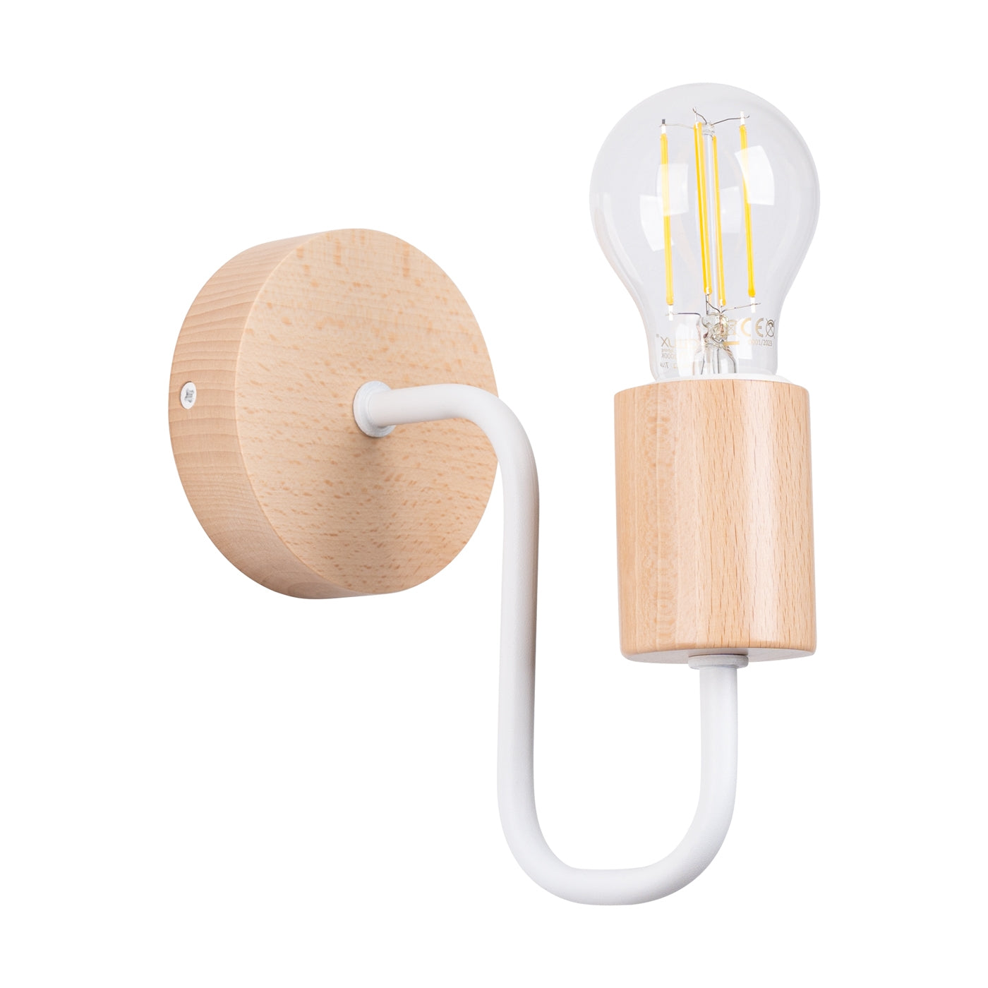 Wandlamp TIMBO wit