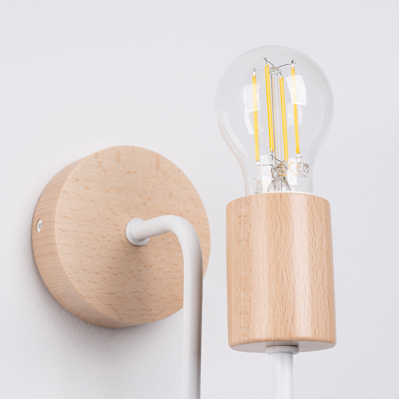 Wandlamp TIMBO wit