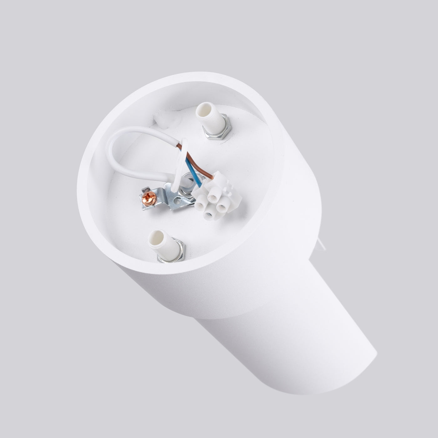 Roterende Plafondlamp FLASH wit