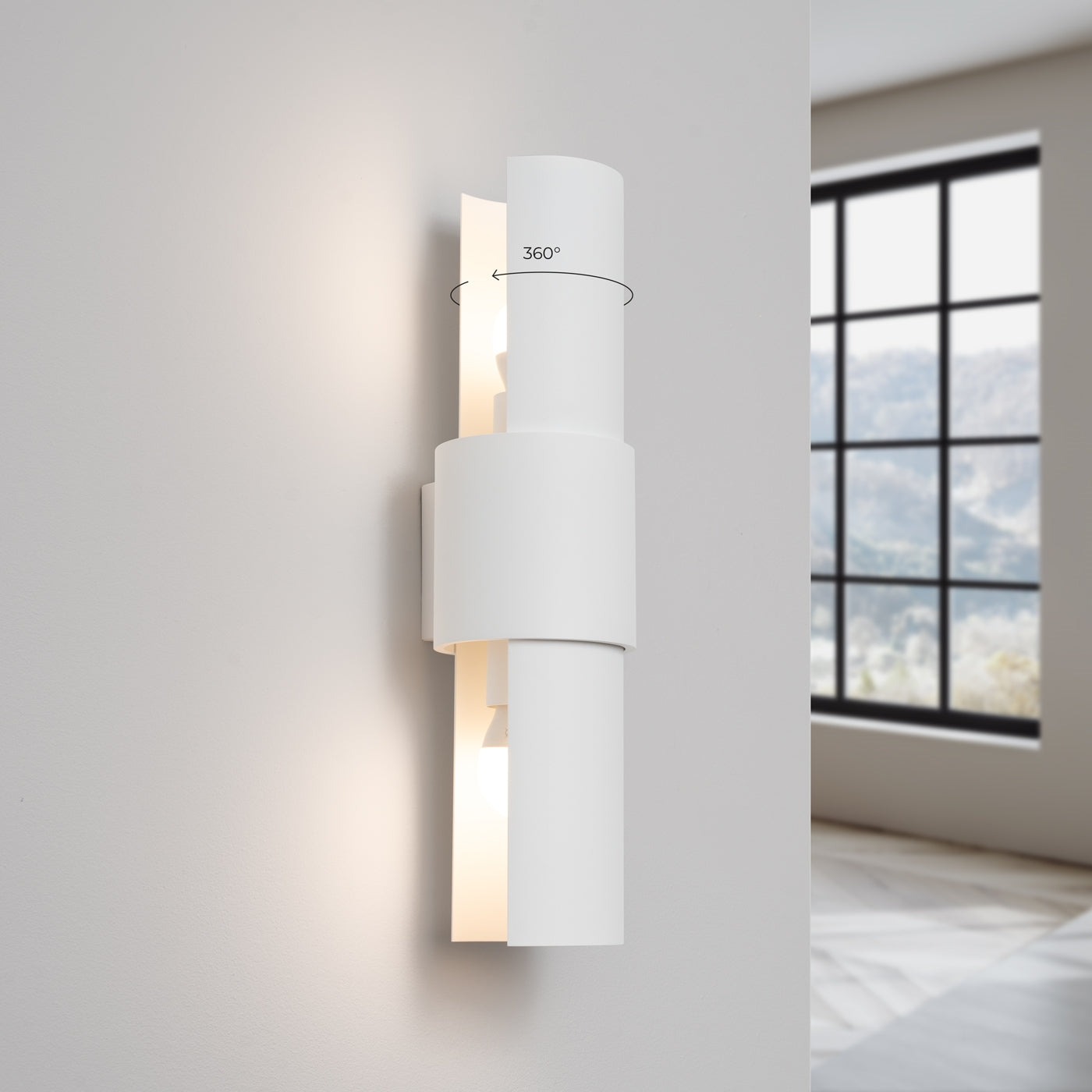 Wandlamp FLASH 2 wit