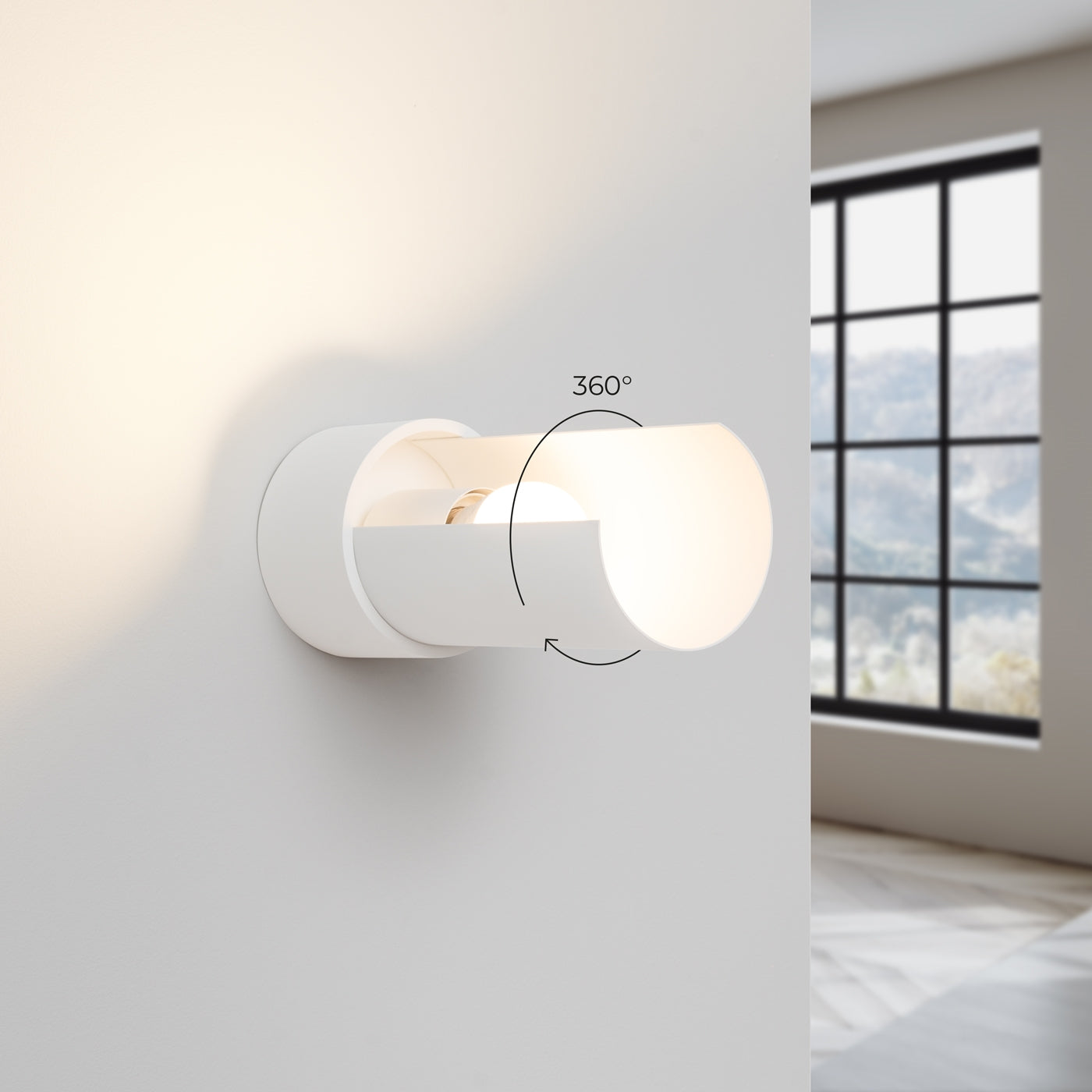 Wandlamp FLASH wit